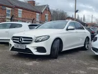 Begagnad Mercedes E220 AMG line 194 HK (142 kW) 2016 Vit Sedan
