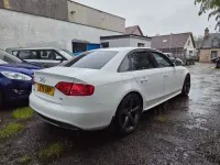 Used Audi A4 Black Edition 2011 White Sedan