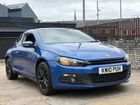 Used VW Scirocco 157 HP (115 kW) 2010 Blue Coupe