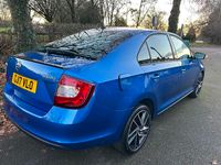Used Skoda Rapid Sport 110 HP (80 kW) 2017 Blue Hatchback