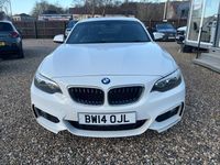 Used BMW 218 M Sport 2014 White Coupe