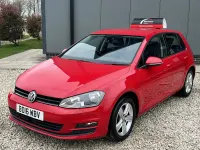 Used VW Golf VII Edition 125 HP (91 kW) 2016 Red Hatchback