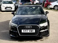 Used Audi A3 S-Line 150 HP (110 kW) 2017 Black Sedan