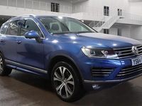 Used VW Touareg R-line 2015 Blue SUV