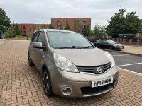 Used Nissan Note Acenta 110 HP (80 kW) 2013 Beige Hatchback