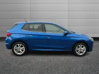 Used Skoda Fabia SE L 85 HP (62 kW) 2025 Race blue metallic Hatchback