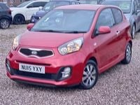 Used Kia Picanto 2015 Red Hatchback