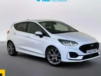Used Ford Fiesta ST-Line 125 HP (91 kW) 2022 White Hatchback