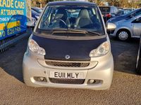 Begagnad Smart ForTwo Coupé Passion 71 HK (52 kW) 2011 Silver Sportkupé