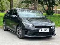 Used Kia ProCeed GT-Line 136 HP (100 kW) 2019 Black Estate
