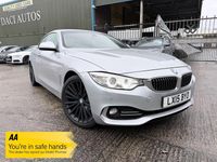 Second-hand BMW 420 Luxury Line 184 CP (135 kW) 2015 Argintiu Cabrio