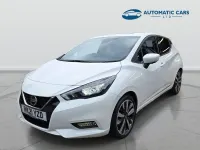 Used Nissan Micra Tekna 92 HP (67 kW) 2021 White Hatchback