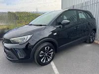 Begagnad Vauxhall Crossland 2021 Svart SUV