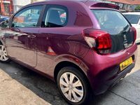 Used Peugeot 108 Active 68 HP (50 kW) 2015 Purple Hatchback