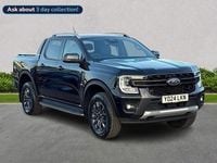 Used Ford Ranger Wildtrack 205 HP (150 kW) 2024 Black Pickup