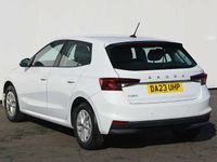Used Skoda Fabia Comfort 79 HP (58 kW) 2023 Moon white metallic Hatchback