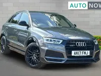 Used Audi Q3 Black Edition 180 HP (132 kW) 2017 Grey SUV