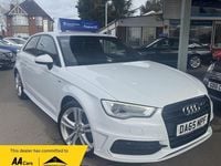 Used Audi A3 S-Line 150 HP (110 kW) 2015 White Hatchback