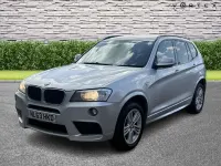 Używany BMW X3 M Sport 184 KM (135 kW) 2013 Srebrny SUV
