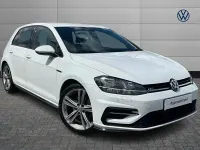 Used VW Golf VII R-line 150 HP (110 kW) 2019 White Hatchback