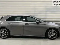 Used Mercedes A200 AMG line 163 HP (119 kW) 2018 Grey Hatchback