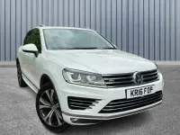 Used VW Touareg R-line 262 HP (192 kW) 2016 White SUV