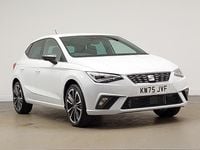 New Seat Ibiza XCELLENCE Lux 115 HP (84 kW) 2025 White Hatchback