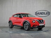 Used Nissan Juke Acenta 117 HP (86 kW) 2022 Red SUV