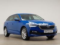Used Skoda Scala SE L 95 HP (69 kW) 2023 Blue Hatchback