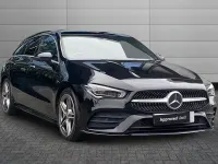 Used Mercedes CLA180 AMG line 134 HP (98 kW) 2022 Black Coupe