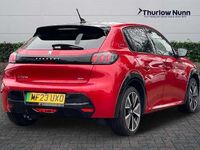 Used Peugeot e-208 Premium 100 kW (136 HP) 2023 Red Hatchback