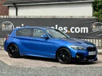 Used BMW 118 Efficient Dynamics 150 HP (110 kW) 2018 Blue Hatchback