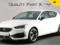 Used Cupra Leon 150 HP (110 kW) 2024 White Hatchback