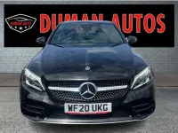 Używany Mercedes C200 AMG Line Premium 2020 Czarny Sedan/Limuzyna