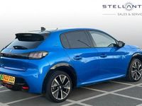 Used Peugeot e-208 Premium 98 kW (134 HP) 2022 Blue Hatchback