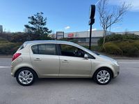 Used Vauxhall Corsa Design Edition 2008 Gold Hatchback