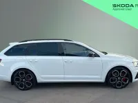 Used Skoda Octavia vRS 245 HP (180 kW) 2020 White Estate