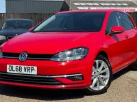 Used VW Golf VII GT 116 HP (85 kW) 2018 Red Hatchback