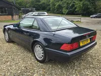 Used Mercedes SL280 1997 Black Cabriolet