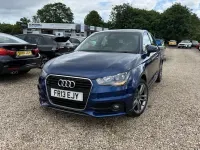 Used Audi A1 Sportback S-Line 122 HP (89 kW) 2013 Blue Hatchback