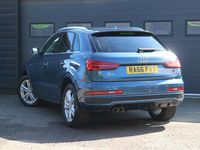 Begagnad Audi Q3 S-Line 150 HK (110 kW) 2017 Blå SUV