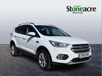 Used Ford Kuga Titanium 120 HP (88 kW) 2018 White SUV