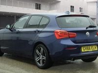 Used BMW 118 Sport Line 2016 Blue Hatchback