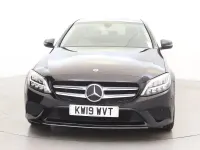 Käytetty Mercedes C220 194 HP (142 kW) 2019 Musta Sedan
