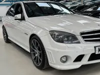 Used Mercedes C63 AMG AMG 451 HP (331 kW) 2010 White Sedan