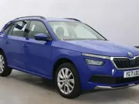 Used Skoda Kamiq SE 95 HP (69 kW) 2022 Blue SUV