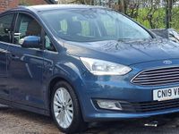 Begagnad Ford C-MAX Titanium 120 HK (88 kW) 2019 Blå Minibuss