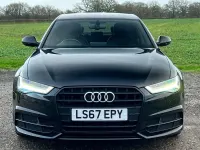 Begagnad Audi A6 S-Line 190 HK (139 kW) 2017 Svart Sedan