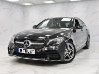 Used Mercedes C200 AMG Line Premium 198 HP (145 kW) 2019 Black Estate