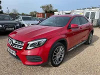 Used Mercedes GLA180 AMG line 122 HP (89 kW) 2020 Red SUV